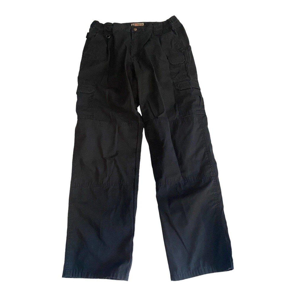 511 Tactical Taclite Pro 74273 Ripstop Black Cargo Training Pants Mens 38x34